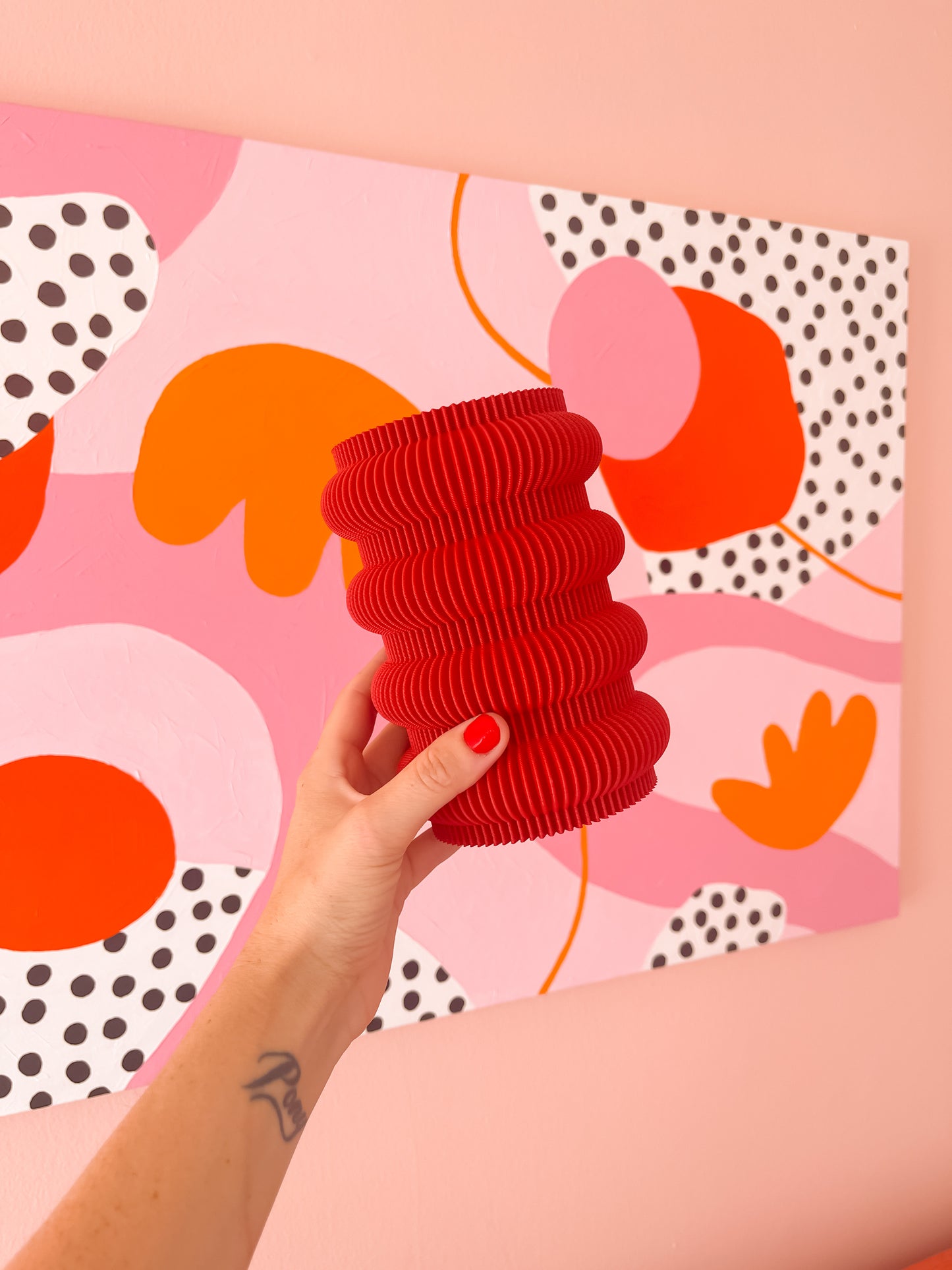 Four Ring Vase
