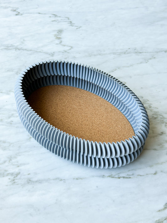 Double Oval Stacking Tray