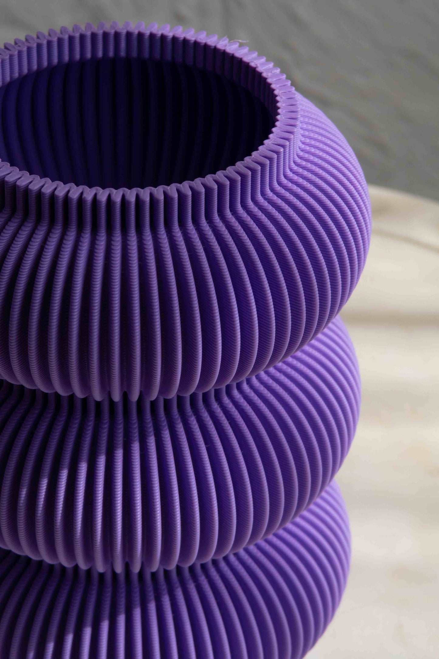 Three Ring Vase
