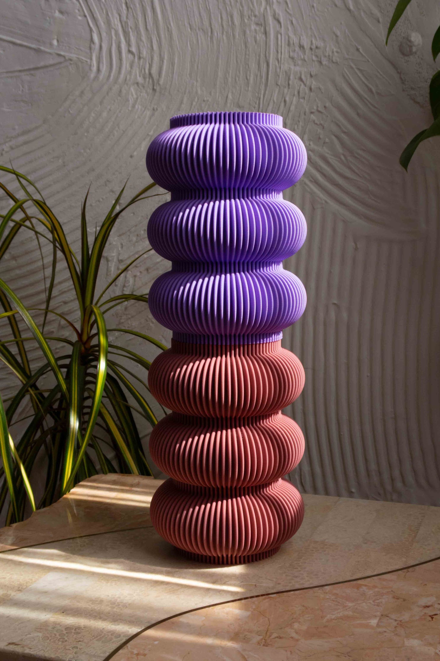 Three Ring Vase