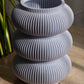 Three Ring Vase