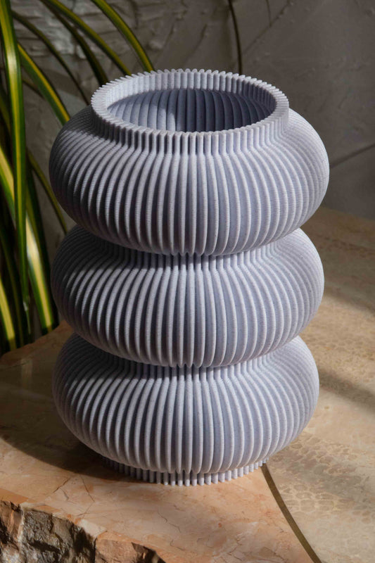 Three Ring Vase