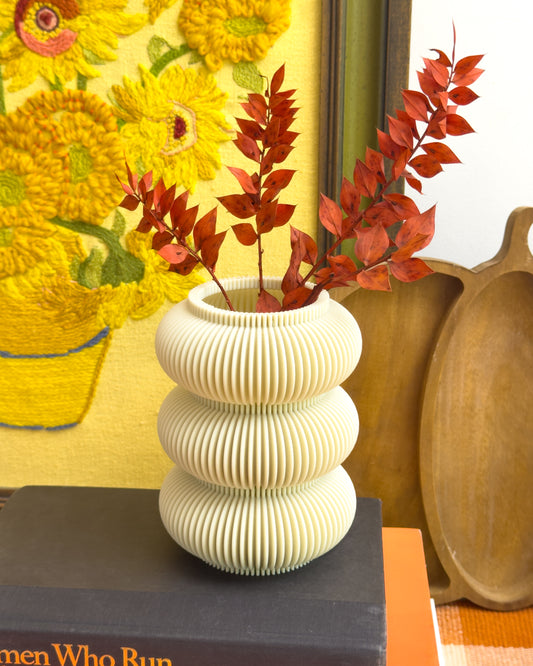 Three Ring Vase